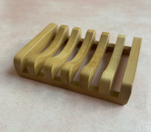 Load image into Gallery viewer, Wooden Slat Soap Dish
